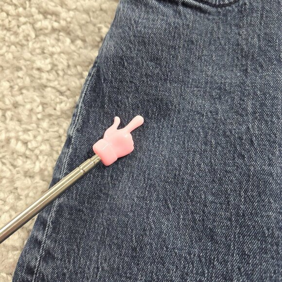 Levi’s‎ 512 Jeans Mens 30x30 (Fits 28x27) Blue Distressed Streetwear Denim - Picture 4 of 15